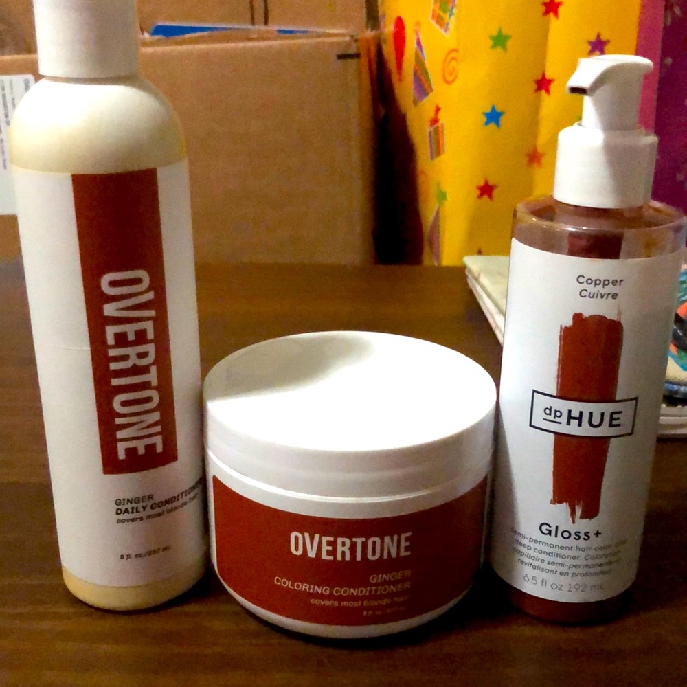 Red color conditioners (used)